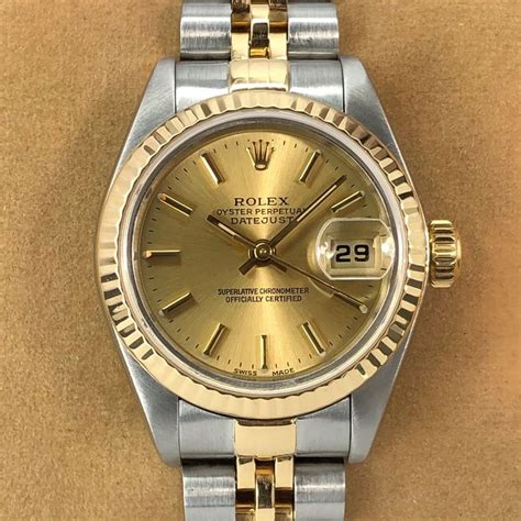 rolex datejust classico donna